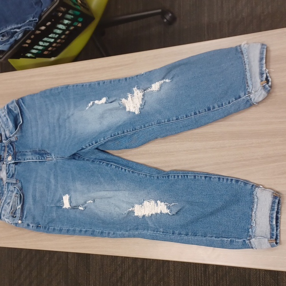 Judy Blue 16W Distressed Jeans